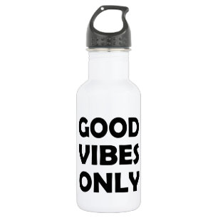 Gute Menschen für immer   Positiv bleibe Edelstahlflasche