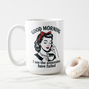 Gute MorgenAssassins Versagt Kaffeetasse