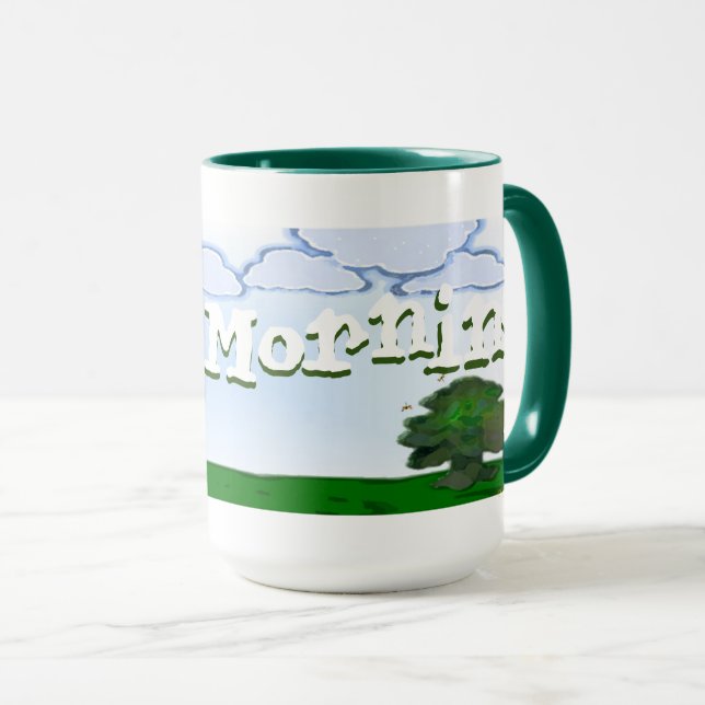 Gute morgendliche Tasse (VorderseiteRechts)
