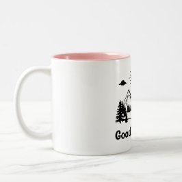 Gute MorgenPremium-Tasse Zweifarbige Tasse