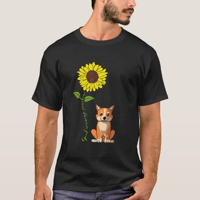 Gute Morgensonne Liebe mein französischer Bulldogh T-Shirt (Vorderseite)