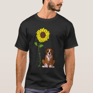 Gute Morgensonne Liebe meine Boxer Hund Mama T-Shirt