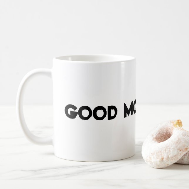 Gute Morgensonne Tasse (Mit Donut)