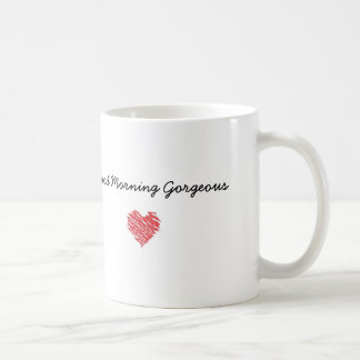 Gute Morgenvormitte herrliche Tasse