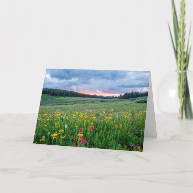 Gute Morgenwiese, Karte (Vorderseite)