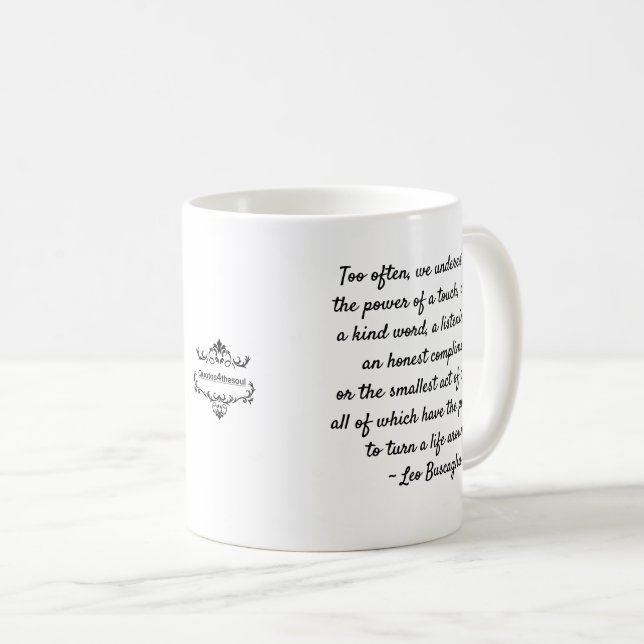 GÜTE-MOTIVIEREND KAFFEE-TASSE 11OZ KAFFEETASSE (VorderseiteRechts)