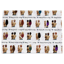 Gute Muttertagsfarbe Drucke große Geschenktasche Große Geschenktüte