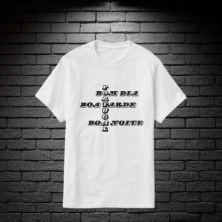 Gute Nachmittagsnacht auf Portugiesisch T-Shirt