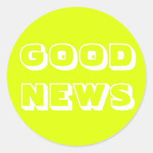 Gute Nachrichten, Glückwünsche, Chartreuse weiß