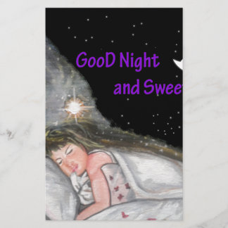 Gute Nacht Briefpapier