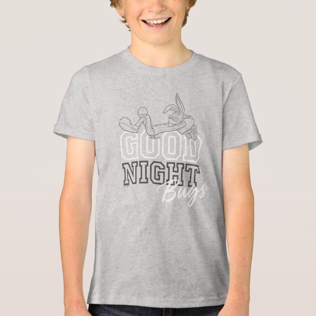 Gute Nacht BUGS BUNNY™ Tri-Blend Shirt (Vorderseite)