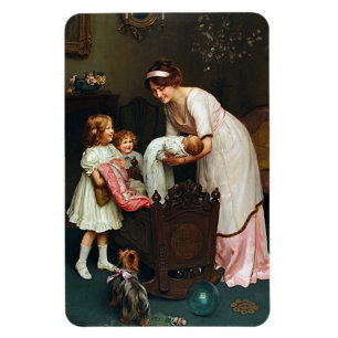 Gute Nacht für Mütter Magnet