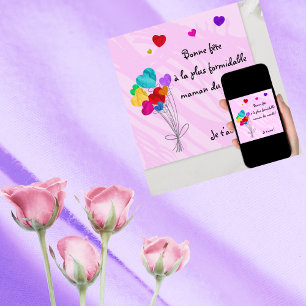 Gute Nacht, Mama Karte