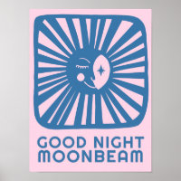 Gute Nacht Mondlicht Niedlich Moon Kinderzimmer Zi
