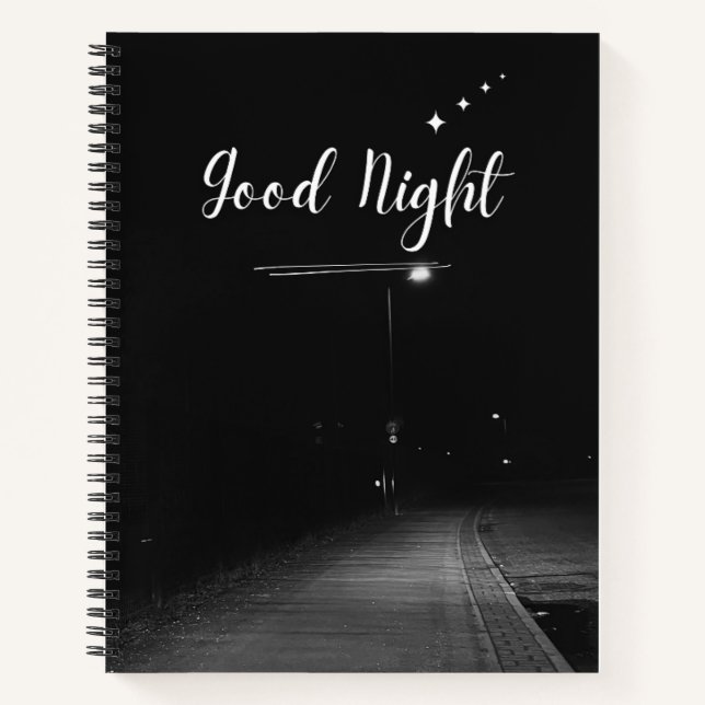 Gute Nacht Notizbuch (Vorderseite)