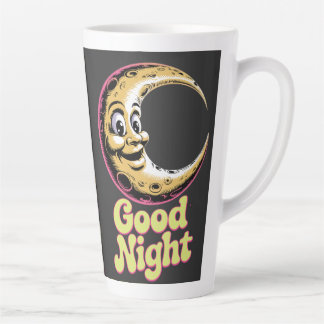 Gute Nacht Retro Moon Milchtasse