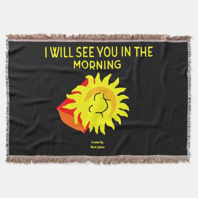 Gute Nacht Sonnencreme Blanket Decke (Vorderseite)