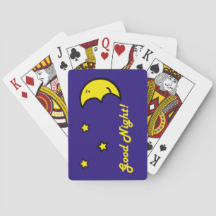 Gute Nacht Spielkarten