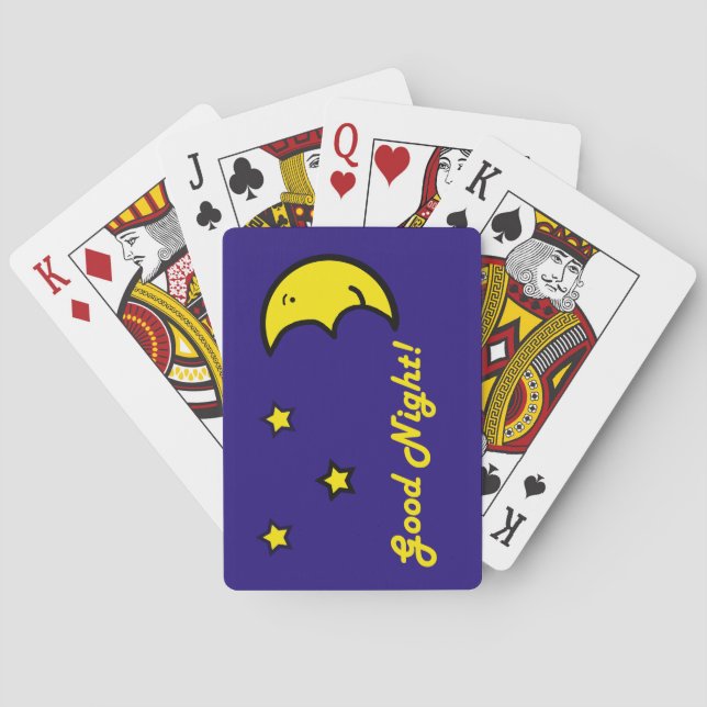 Gute Nacht Spielkarten (Rückseite)