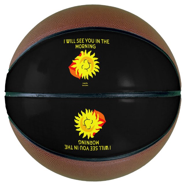 Gute Nacht Sun Basketball (Vorderseite)