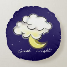 Gute Nacht – Süße Mond- und Wolkenkinder