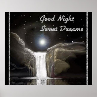 Gute Nacht Sweet Dreams Poster