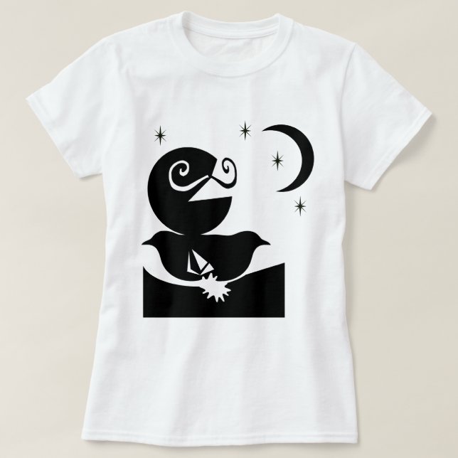 Gute Nacht T-Shirt (Design vorne)