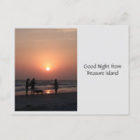 Gute Nacht von der Schatzinsel