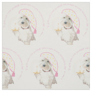 Gute Nacht Westie Stoff
