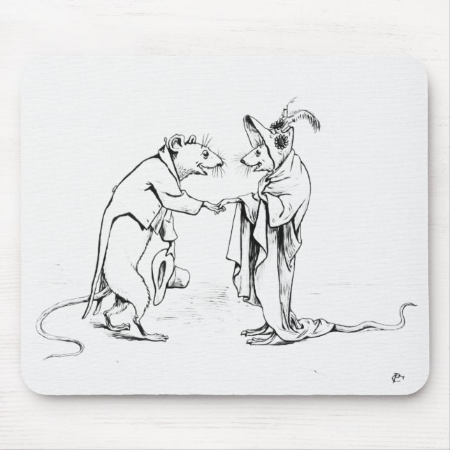 Gute Nachtmäuse Mousepad (Vorne)