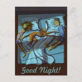 Gute Nachtpostkarte Postkarte