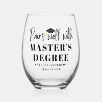 Gute Paare mit Master-Grad-Abschluss-Geschenk
