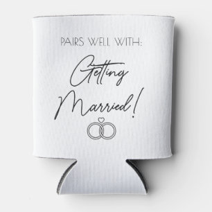 Gute Paare mit: Minimalistische Ringe heiraten Dosenkühler