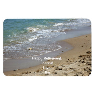 Gute Pension Personalisiert Beach Water Magnet