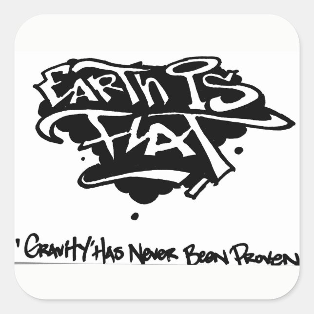 Güte Quadratischer Aufkleber (Vorderseite)