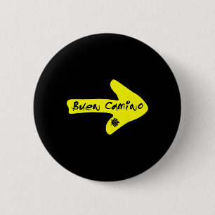 Gute Reise nach Santiago de Compostela Spanien St. Button