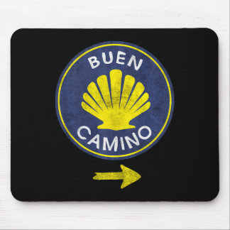 Gute Reise Shell El Camino De Santiago De Compost Mousepad