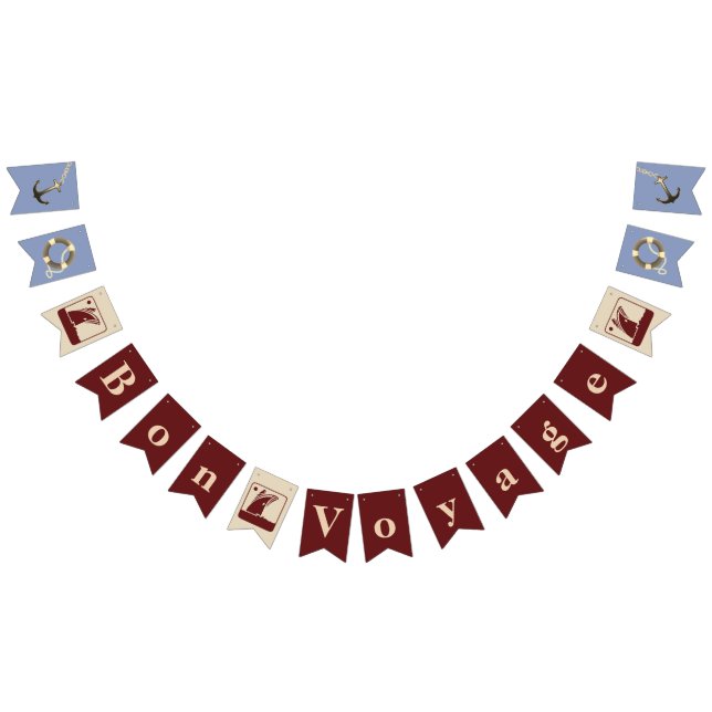 Gute Reise Wimpelkette (Alle)