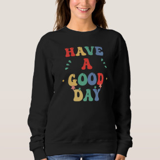 Gute Retro-Grundschule Sweatshirt