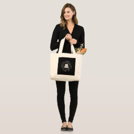 Güte & Ruhe-Tasche - Geschenk für Tierliebhaber Jumbo Stoffbeutel