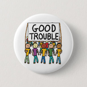 Gute Schwierigkeiten Button