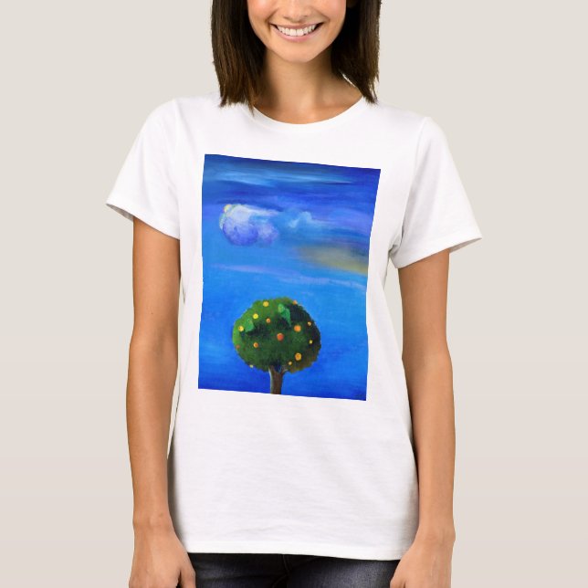 Gute Seite über dem Orangenbaum 2012 T-Shirt (Vorderseite)