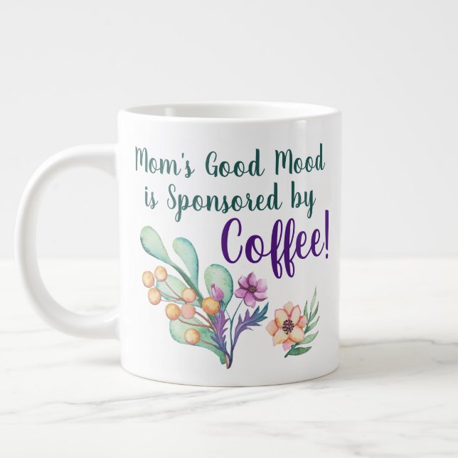 Gute Stimmung in der Mama Jumbo-Tasse (Links)