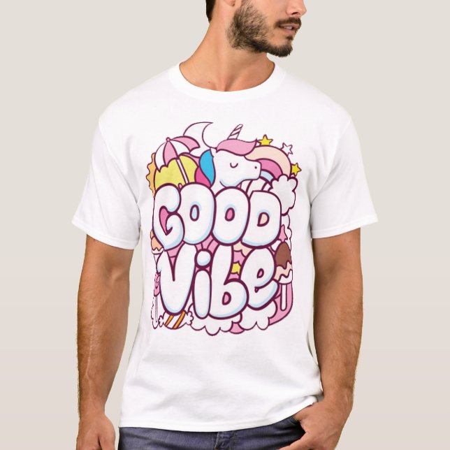 Gute Stimmung T-Shirt (Vorderseite)
