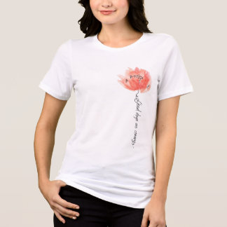 "Gute Tage kommen bald" Tri-Blend Shirt