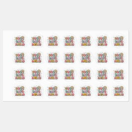 Gute Tage vor - Niedliches Retro-positives Zitat Etiketten