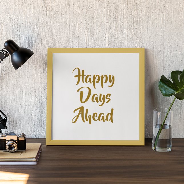 Gute Tage vor uns Poster (Happy Days Ahead)