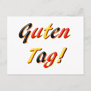 Gute Tagespostkarte Postkarte