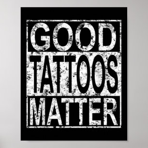 Gute Tattoos Traditioneller Tattooer Funny Tattoo  Poster