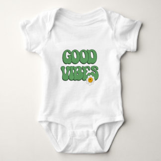 Gute Vibes Baby Strampler